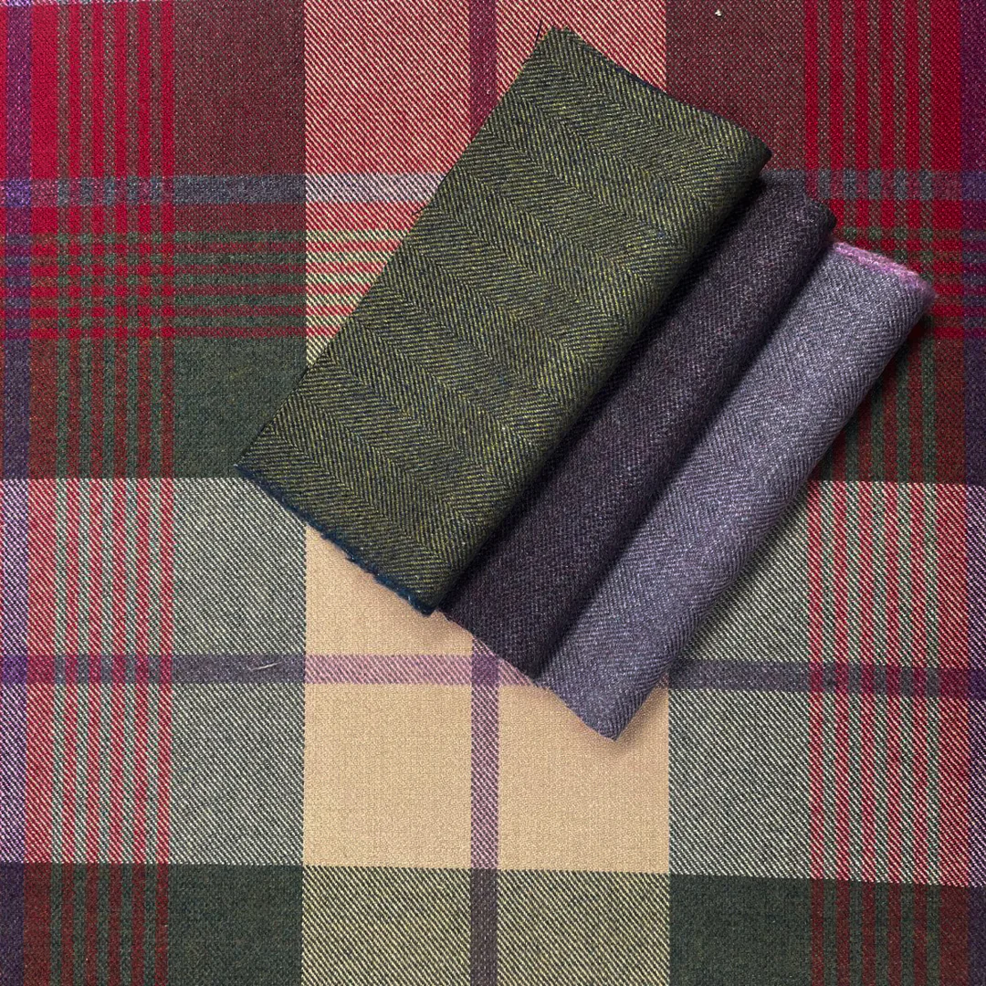 Campsie Lowland Wool Tweed Sample - Image 2