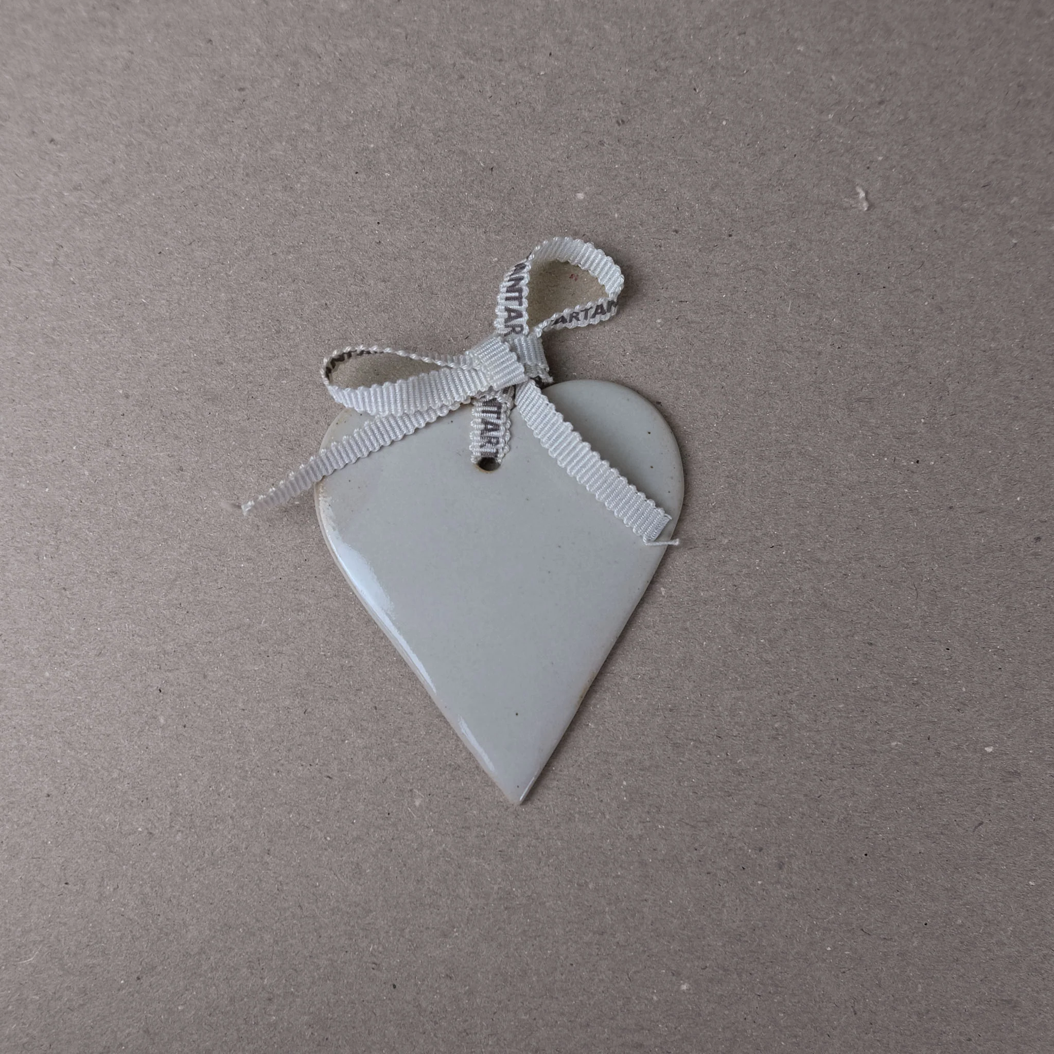 Cream Heart Decoration